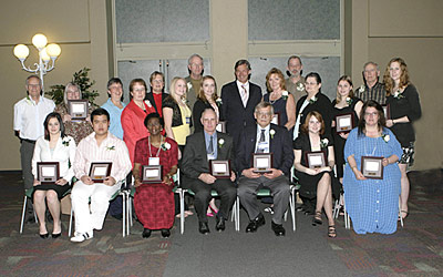 Recipients of the 2006 Premier's Volunteer Service Award