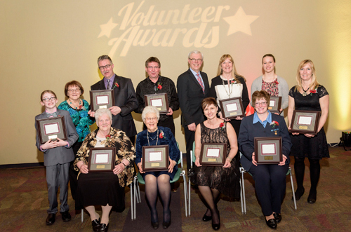 Premier's Volunteer Service Award 2015 Recipients