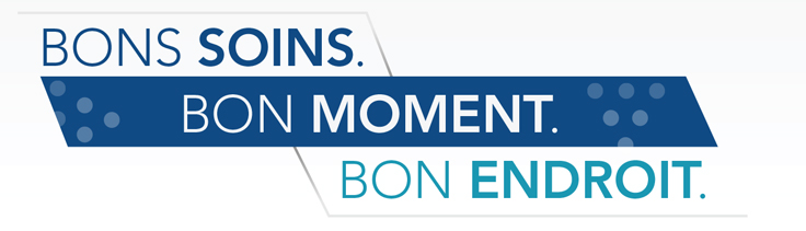 Bons soins. Bon moment. Bon endroit.