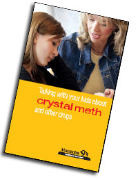 image of booklet for Talking with your kids about Crystal Meth
