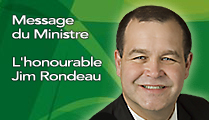 Message du ministre