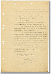 agreement, page 3, written in English