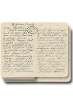 pages 1 et 2 du la 23 juin 1916 lettre avec 6 pages