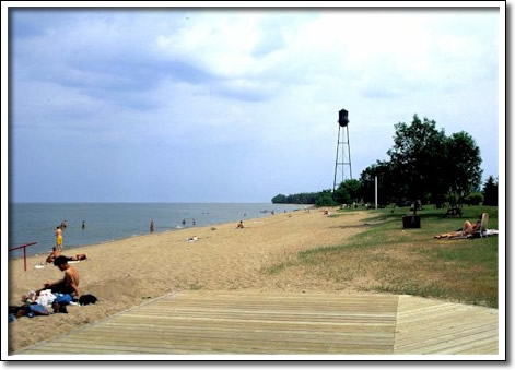 Ancien château d’eau du Canadien Pacifique de Winnipeg Beach