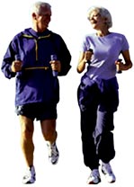 Couple walking