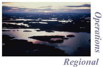 Lake Country at Sunset