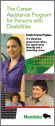 The Career Assistance Program for Persons with a Disability brochure (pdf)