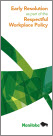 Early Resolution as part of the Respectful Workplace Policy brochure (pdf)