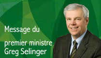 Message du premier ministre Greg Selinger