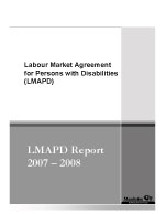 cover page for the 2007/08 annual report