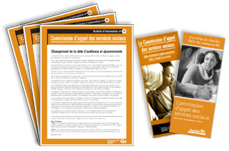 Brochures et feuilles d'information