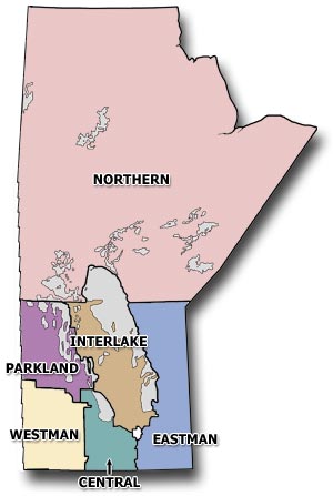 Manitoba Map