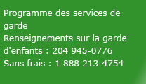 Programme des services de garde