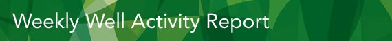 Weekly Well Activity Report