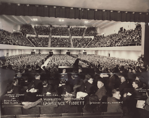 Civic Auditorium - Lawrence Tibbett Concert (ca. 1932)