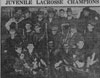 « Sandy Sinclair’s Pegs, champions of the Juvenile league, 1917, and winners of the Walter Smaille Trophy » (« Les “Pegs” de Sandy Sinclair, champions de la ligue juvénile, 1917, et gagnants du trophée Walter Smaille »)   