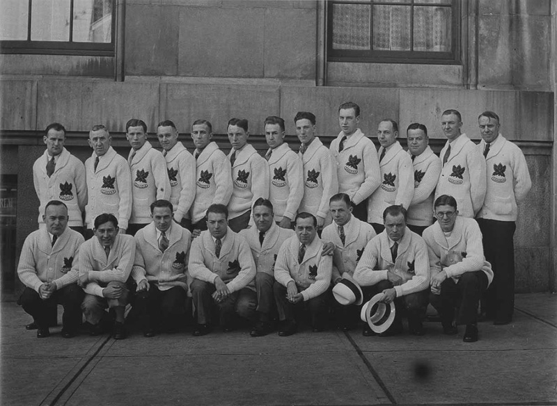 Le Winnipeg Senior Hockey Club en tant qu’Équipe Canada