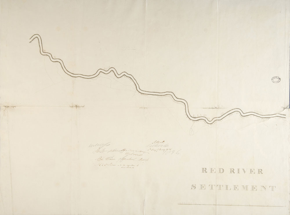 Plan of Red River Settlement