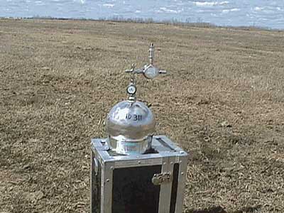 Figure 5. Canister for collecting VOC samples