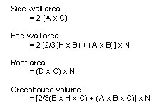 exposed surface area equation