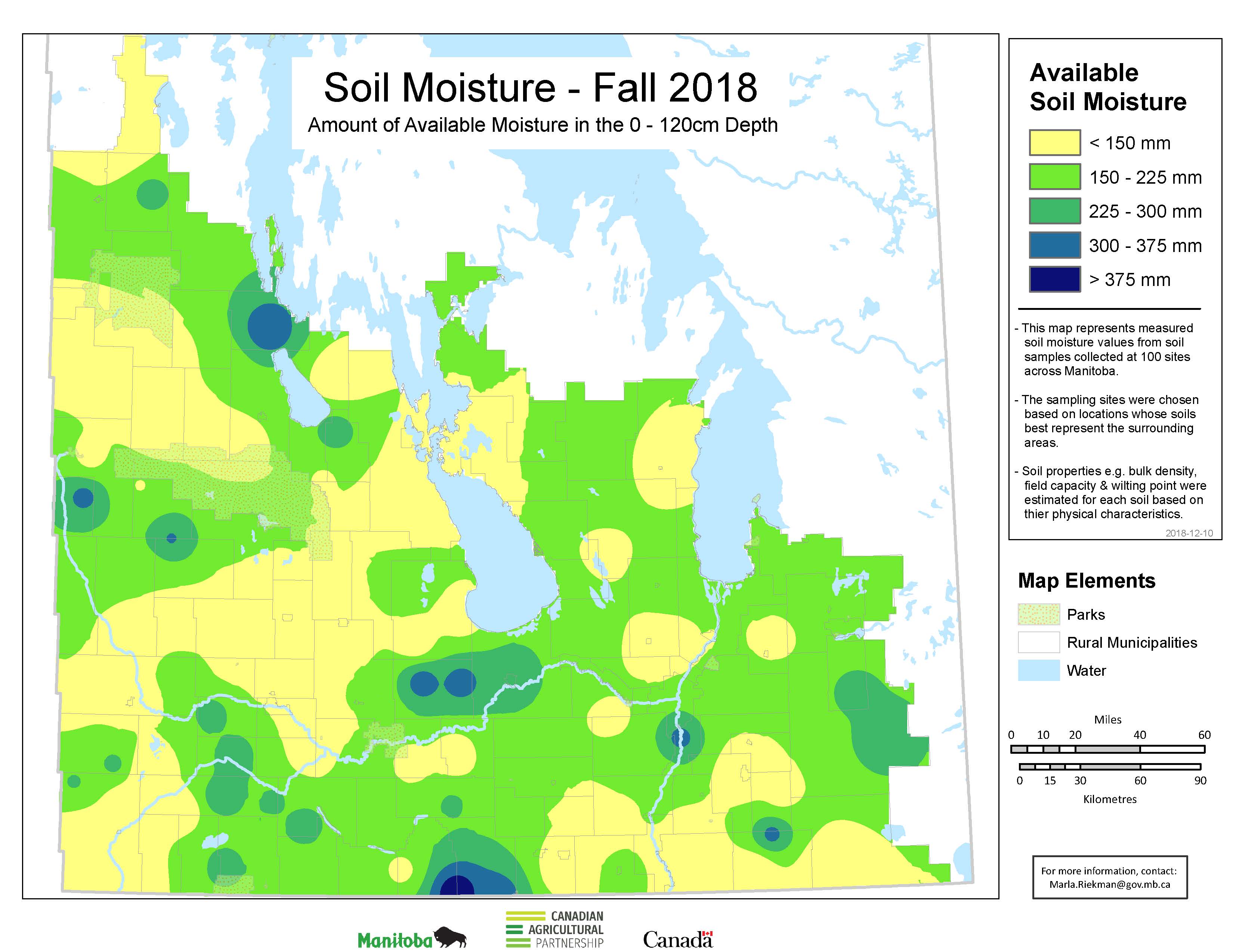Province Of Manitoba Agriculture Manitoba Fall Soil Moisture Survey - view