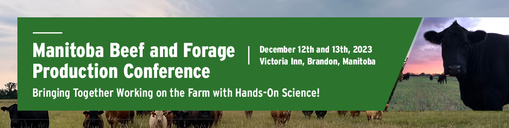  MB Beef and Forage Production Conference Banner