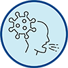 Day 1 - image of a person being exposed to someone who has COVID-19