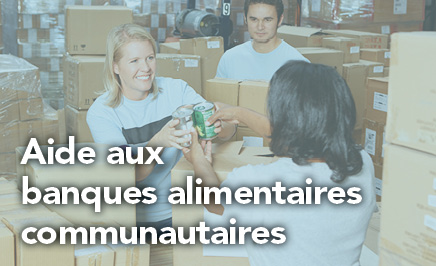 Aide aux banques alimentaires communautaires