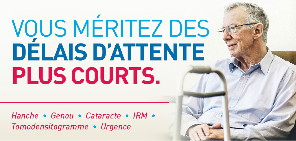 Vous méritez des délais d'attente plus courts