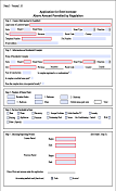 Application for Rent Increase Above Amount Permitted by Regulation Form