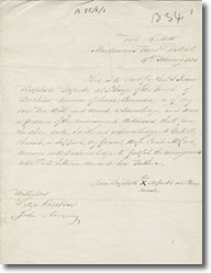 Document dans lequel Jean‑Baptiste Duprès divorce de Cecile McLeod