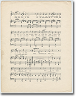 sheet music