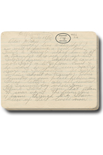 la 26 juin 1916 lettre avec 3 pages