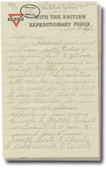 July 2, 1916 letter with 2 pages