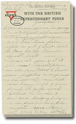 la 2 juillet 1916 lettre avec 2 page