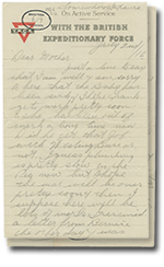la 2 juillet 1916 lettre avec 2 pages