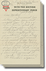 la 26 juillet 1916 lettre avec 3 pages