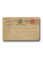 Avant de la Field Service Postcard du 11 octobre 1916 