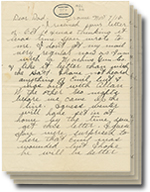 November 7, 1916 letter with 4 pages