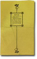 back of pamphlet: “Notice: By kind permission of the Commanding Officers. The Bands of the Royal Canadian Regiment, 116 Canadian Bn and Pipers of the 42nd and 43rd Battalions. Will give a Musical programme during the day Under the Direction of Capt. M. Ryan. Royal Canadian Regiment.”