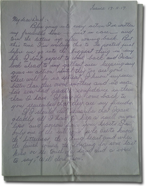 lettre avec 2 pages de Alexander Logan Waugh