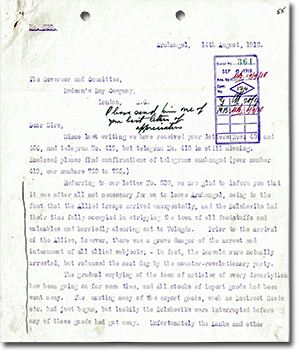 letter from C.J.R. Small