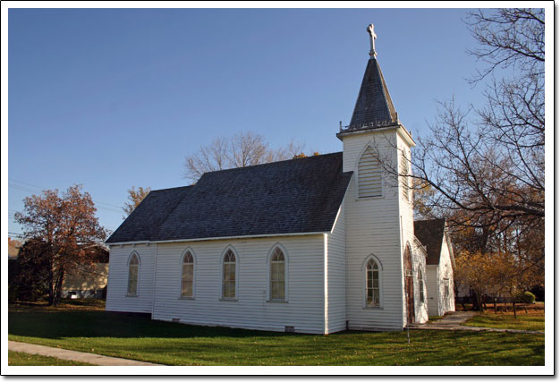 (Ancienne église anglicane All Saints, Musée Franklin)