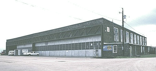 Ancien hangar du Programme d'entraînement aérien du Commonwealth britannique