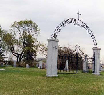 Cimetière de l'église évangélique luthérienne sioniste de Fredensthal