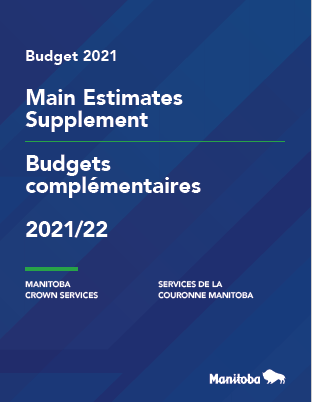 Manitoba Crown Services Main Estimates Supplement