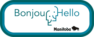 Bonjour / Hello, Francophone Affairs logo
