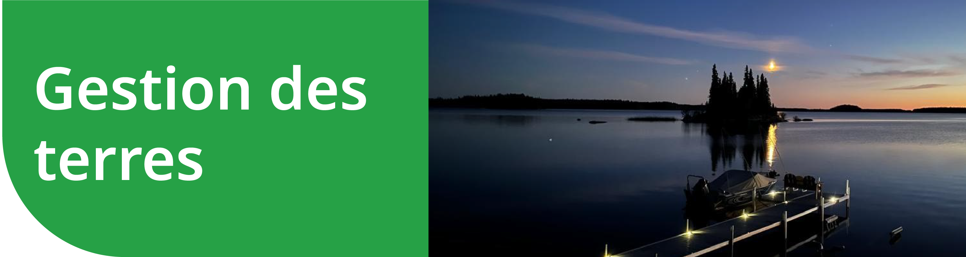 Gestion des terres Gestion des terres
