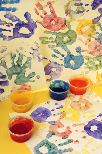 finger painting