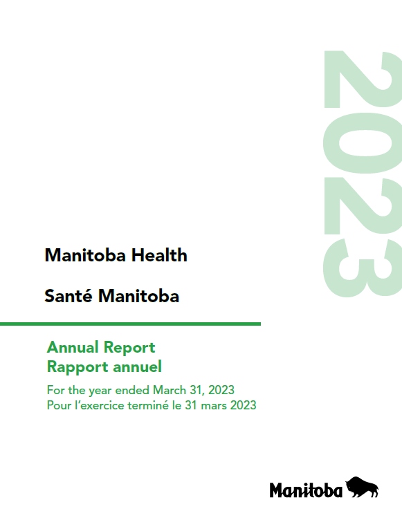 Manitoba Health Annual Report 2022-2023